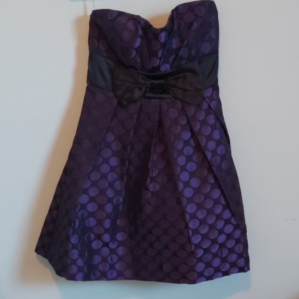 Strapless party dress
